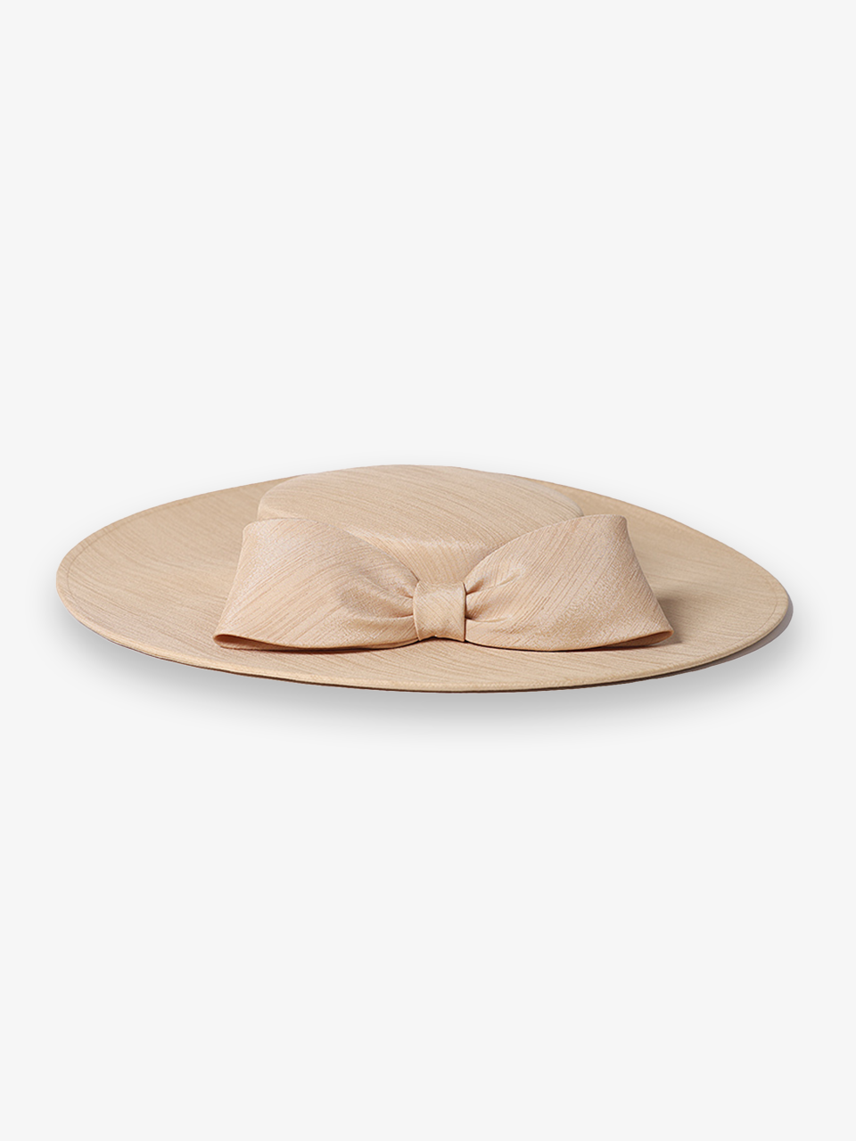 Bowknot Wide-Brimmed Hat