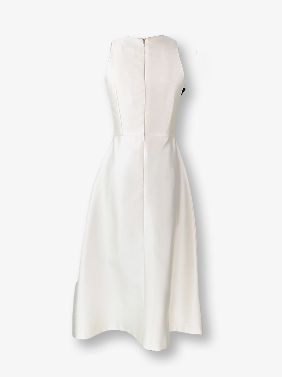 Off-Shoulder Sweetheart Midi Dress with Floral Detail