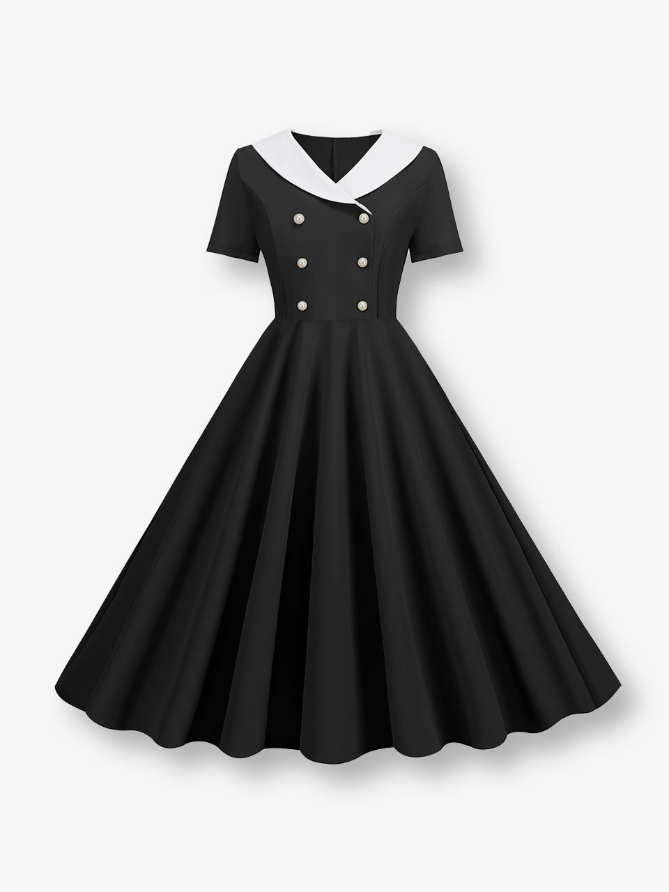 Pin Up Swing Midi Dress