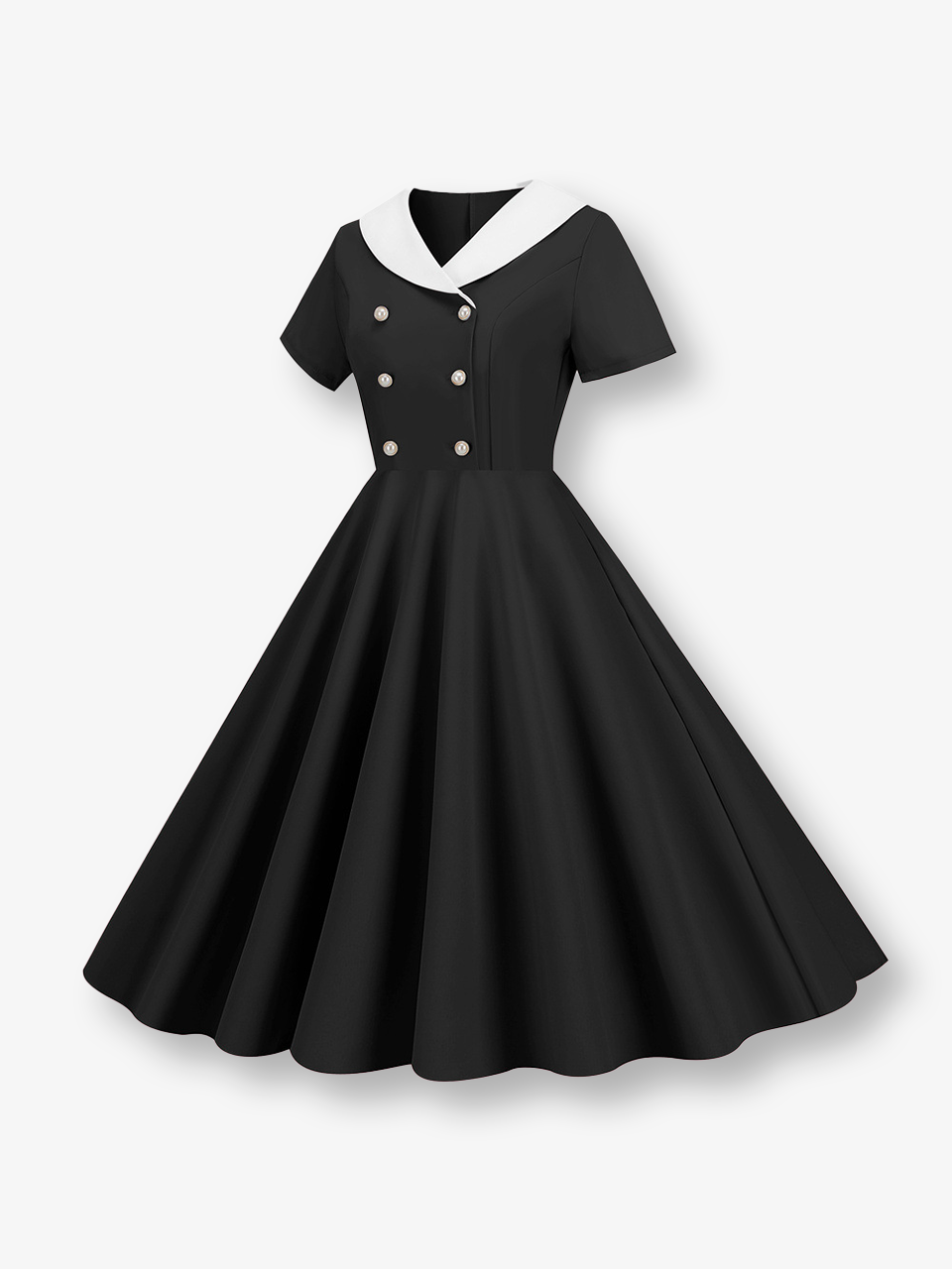 Pin Up Swing Midi Dress