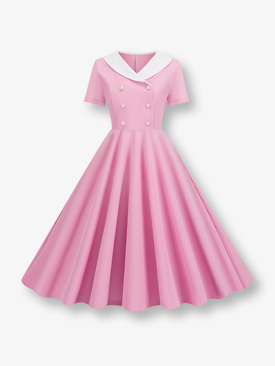 Pin Up Swing Midi Dress