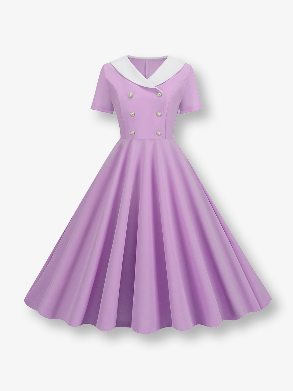 Pin Up Swing Midi Dress